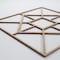 Ekena Millwork Large Jamestown Decorative Fretwork Wood Wall Panels, Red Oak, 23 3/8"W x 23 3/8"H x 3/8"T WALW24X24X0375JTNRO - alternate 3